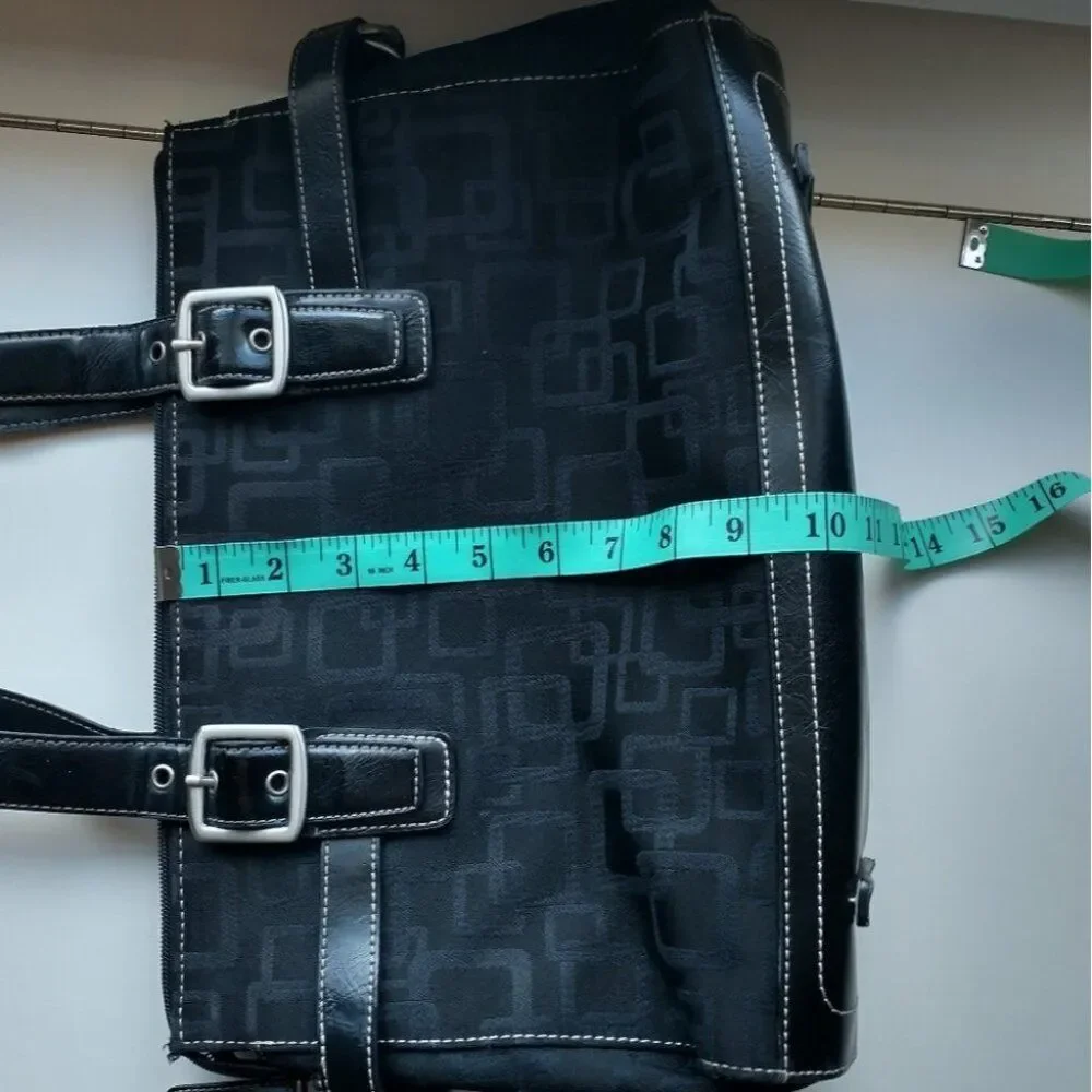 Large Nine West Black Tote Purse